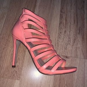 Coral heels
